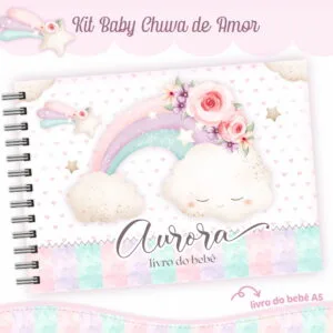 Livro do Bebê Chuva de Amor - Arquivo Digital 8 Livro do Bebê Chuva de Amor - Arquivo Digital