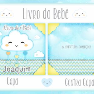 Livro do Bebê Chuva de Amor Menino - Arquivo Digital