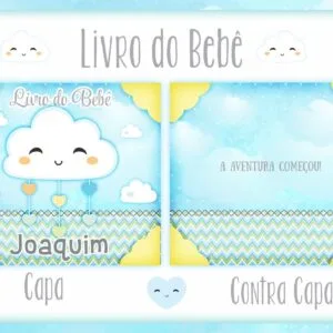 Livro do Bebê Chuva de Amor Menino - Arquivo Digital