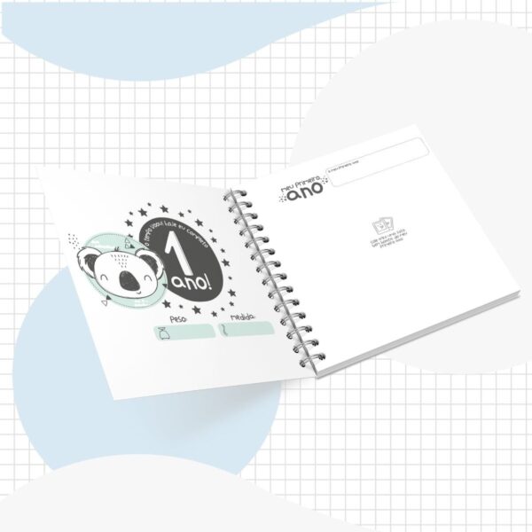 Livro do Bebê Coala Escandinavo - Arquivo Digital