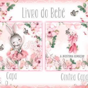 Livro do Bebê Coelhinha Bailarina - Arquivo Digital