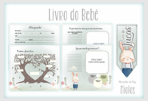 Livro do Bebê Coelhinho - Arquivo Digital