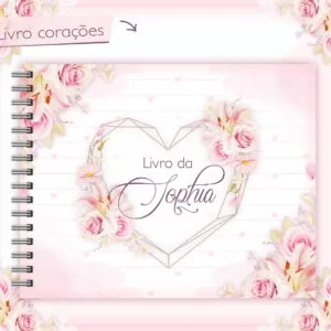 Livro Do Bebê Corações - Arquivo Digital 7 Livro Do Bebê Corações - Arquivo Digital