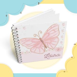 livro do bebe digital tema borboleta para imprimir