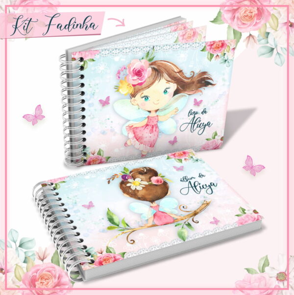 Livro Do Bebê Fadinha Menina - Arquivo Digital