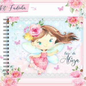 Livro Do Bebê Fadinha Menina - Arquivo Digital