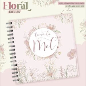 Livro do Bebê Floral Clarinho - Arquivo Digital