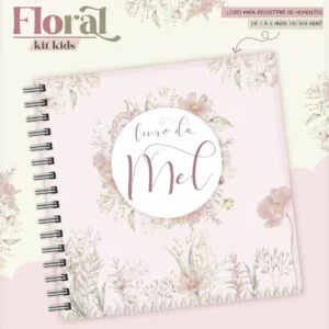 Livro do Bebê Floral Clarinho - Arquivo Digital 5 Livro do Bebê Floral Clarinho - Arquivo Digital