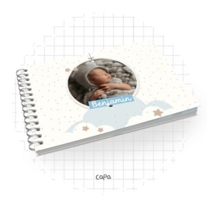 Livro do Bebê Foto Menino - Arquivo Digital