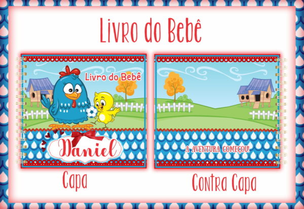 Livro do Bebê Galinha Pintadinha - Arquivo Digital