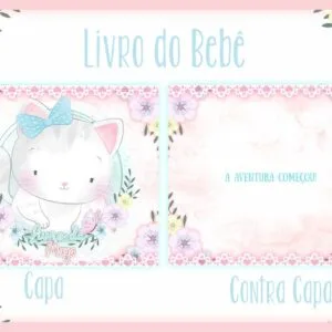 Livro do Bebê Gatinha I - Arquivo Digital