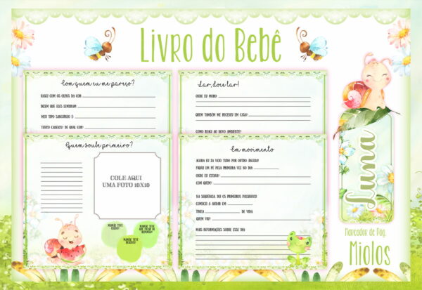 Livro do Bebê Jardim I - Arquivo Digital