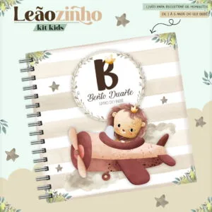 Livro do Bebê Leãozinho Cute - Arquivo Digital 12 Livro do Bebê Leãozinho Cute - Arquivo Digital