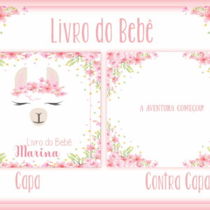 Livro do Bebê Lhama Rosa - Arquivo Digital