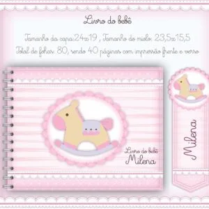 Livro do Bebê Menina - Arquivo Digital 45 Livro do Bebê Menina - Arquivo Digital