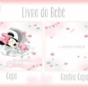 Livro do Bebê Minie Baby - Arquivo Digital