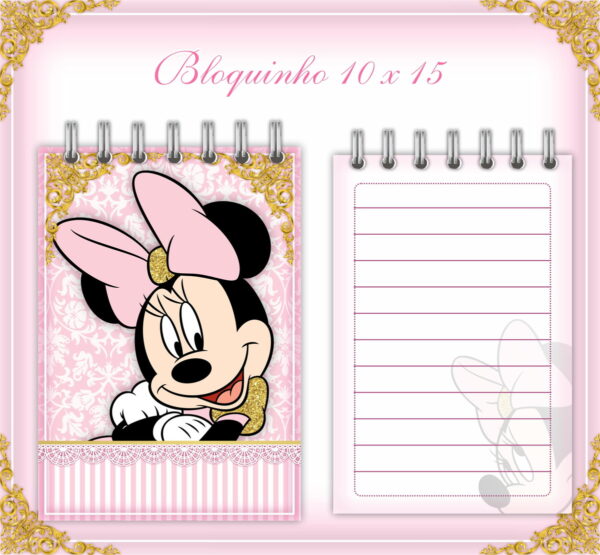 Livro do Bebê Minie Rosa - Arquivo Digital