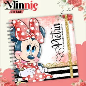 Livro do Bebê Minnie Vermelha - Arquivo Digital 6 Livro do Bebê Minnie Vermelha - Arquivo Digital