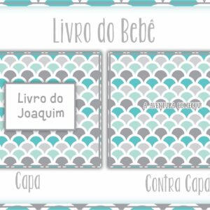 Livro do Bebê Neutro Menino - Arquivo Digital
