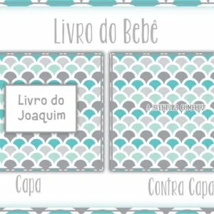 Livro do Bebê Neutro Menino - Arquivo Digital