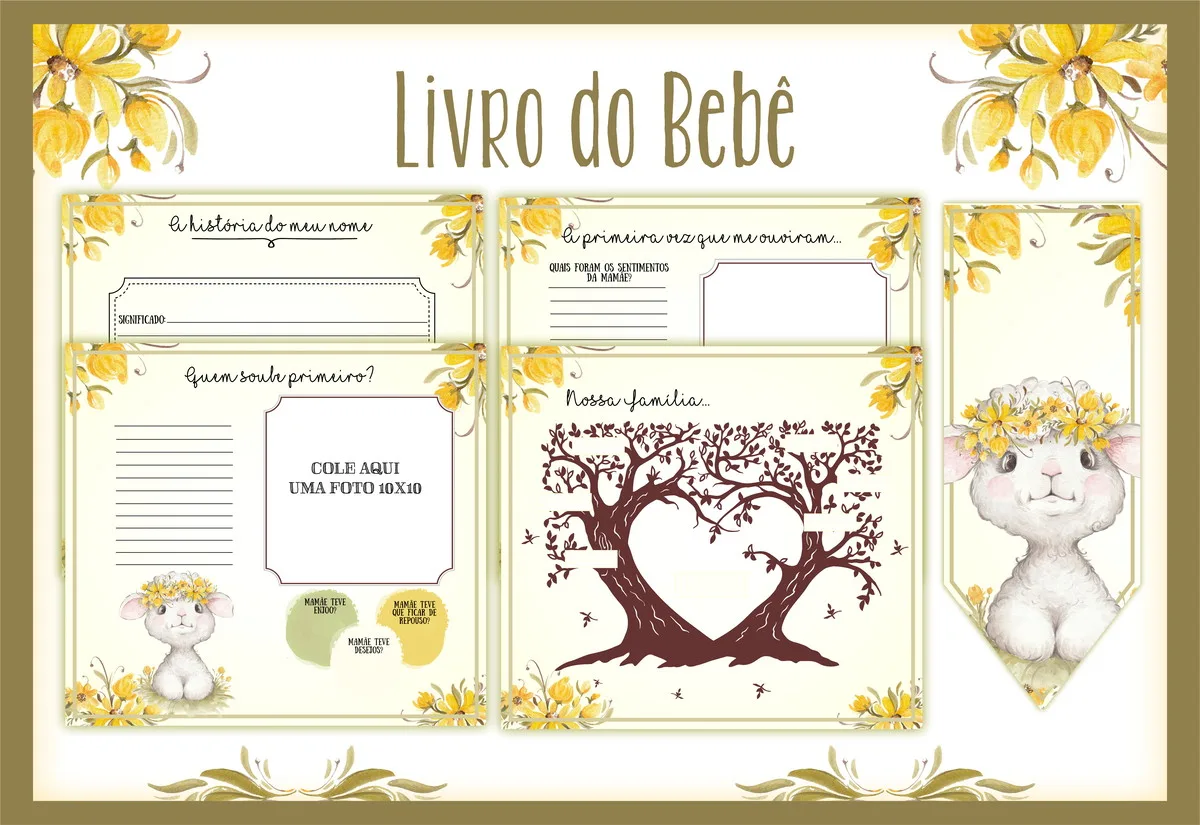 Livro do Bebê Ovelhinha - Arquivo Digital 2 Livro do Bebê Ovelhinha - Arquivo Digital