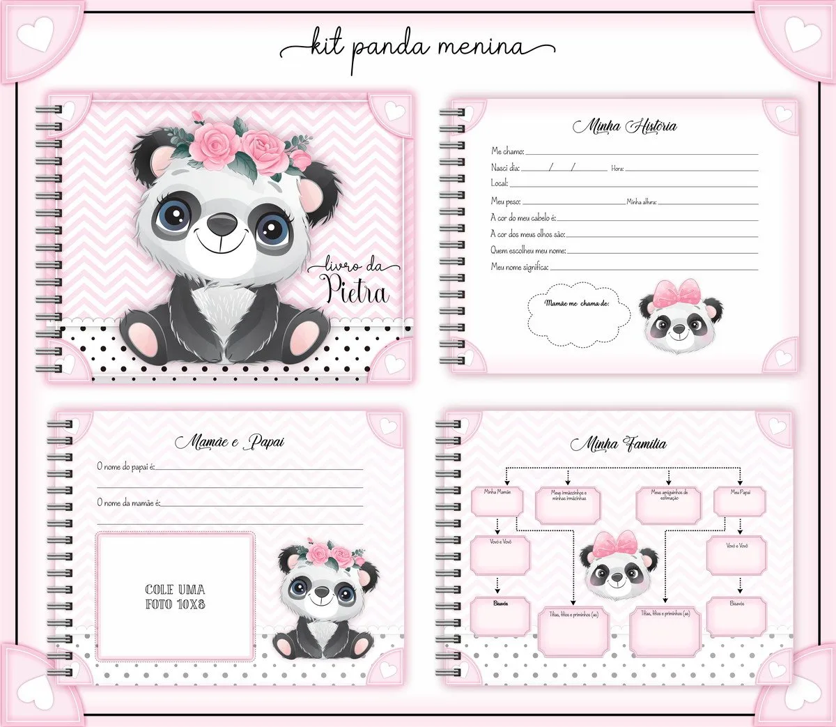 Livro do Bebê Pandinha - Arquivo Digital