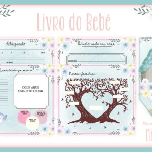 Livro do Bebê Passarinhos I - Arquivo Digital