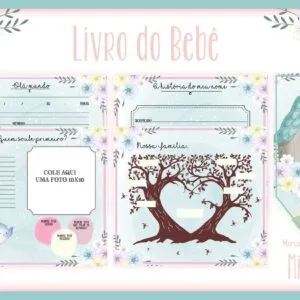 Livro do Bebê Passarinhos I - Arquivo Digital
