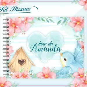 Livro Do Bebê Pássaros - Arquivo Digital
