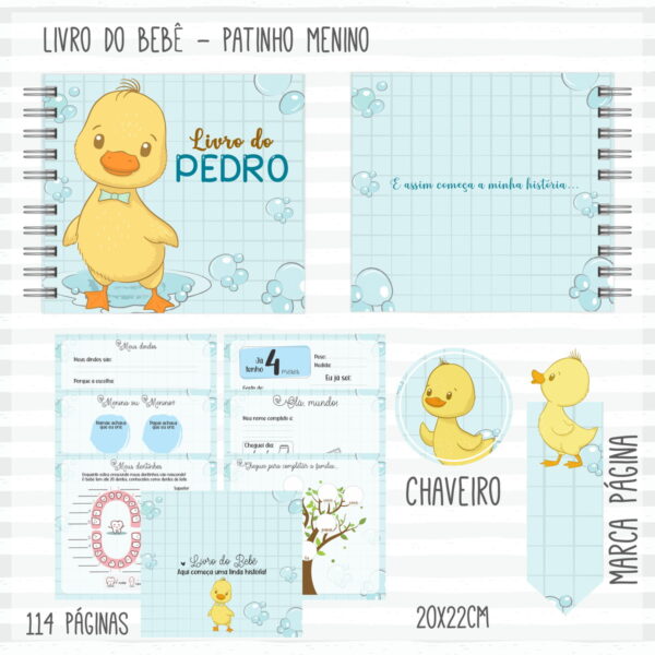 Livro do Bebê Patinho - Arquivo Digital