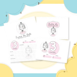Livro do Bebê Princesa - Arquivo Digital