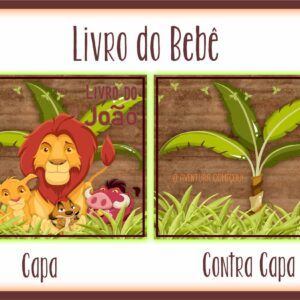 Livro do Bebê Rei Leão - Arquivo Digital