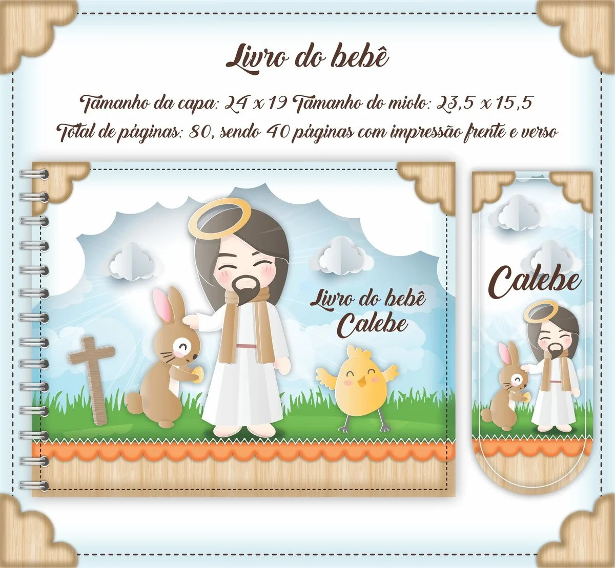 Livro do Bebê Religioso - Arquivo Digital