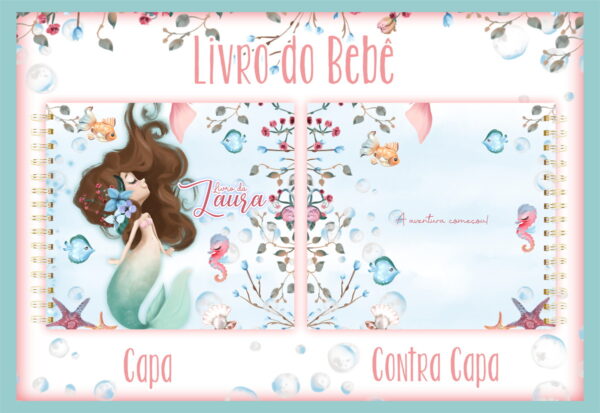 Livro do Bebê Sereias - Arquivo Digital