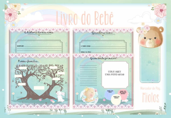 Livro do Bebê Ursinha I - Arquivo Digital