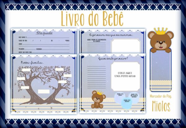 Livro do Bebê Ursinho II - Arquivo Digital