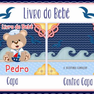 Livro do Bebê Ursinho Marinheiro - Arquivo Digital