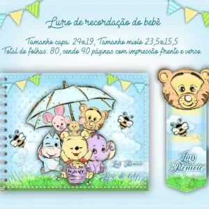 Livro do Bebê Ursinho Pooh - Arquivo Digital 5 Livro do Bebê Ursinho Pooh - Arquivo Digital