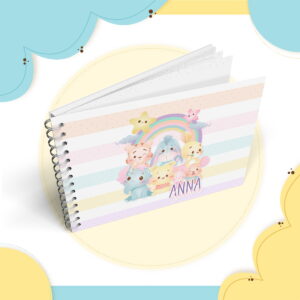 livro do bebe ursinho pooh menina digital para imprimir