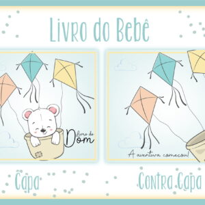 Livro do Bebê Ursinho Voador - Arquivo Digital