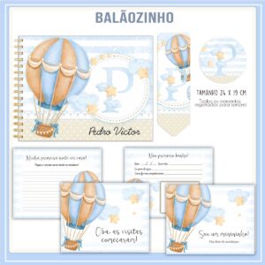 Livro e Caderneta do Balão Clean - Arquivo Digital