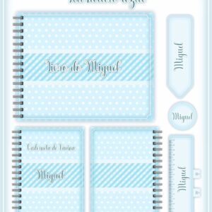 Livro e Caderneta do Bebê Neutro Menino - Arquivo Digital