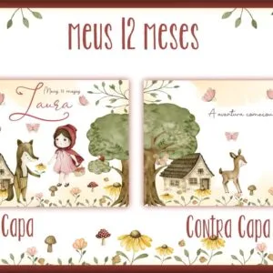 Livro Meus 12 Meses Chapeuzinho Vermelho - Arquivo Digital