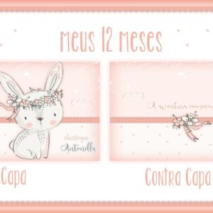 Livro Meus 12 Meses Coelhinha - Arquivo Digital