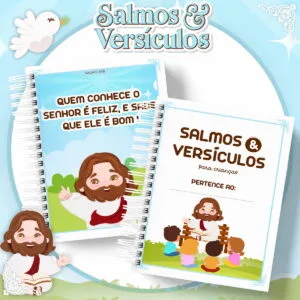 Livro Salmos e Versículos para Crianças - Arquivo Digital