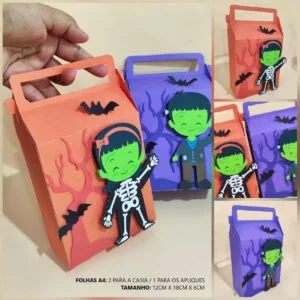 Maletinha de Halloween - Studio e pdf