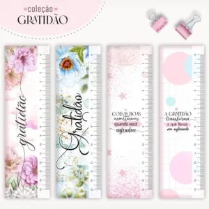 Marca Páginas Gratidão - Arquivo Digital