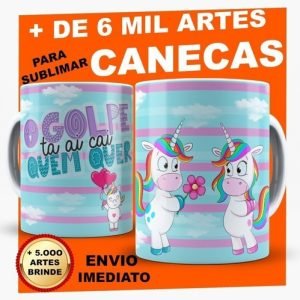 Melhor Preço, 6 Mil Artes Para Sublimar Canecas Editável