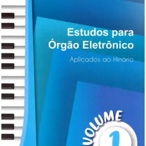 Capa azul com teclado de piano à esquerda e texto em branco.