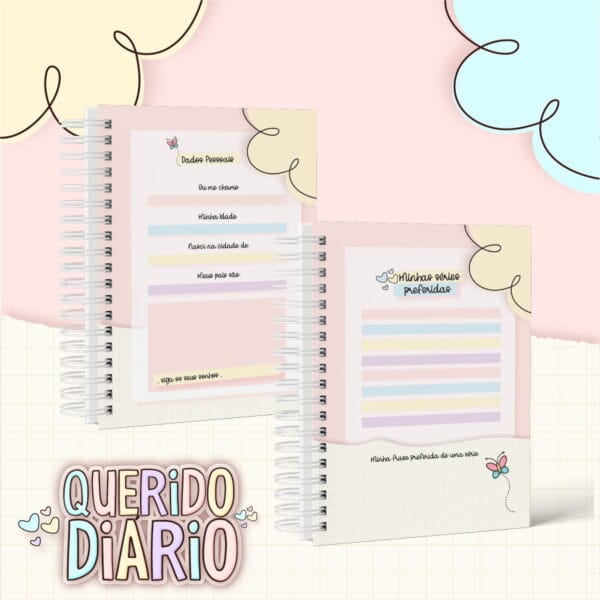 Meu Querido Diário Menina 09 - Arquivo Digital